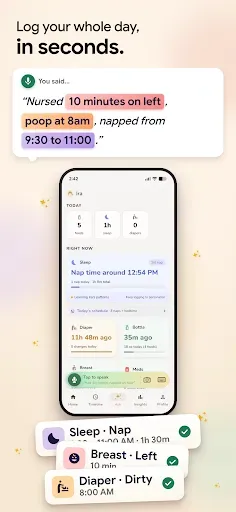 Скриншот 3 — Robin Baby: Newborn Tracker