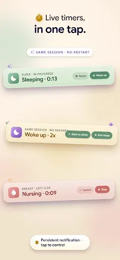 Скриншот 6 — Robin Baby: Newborn Tracker
