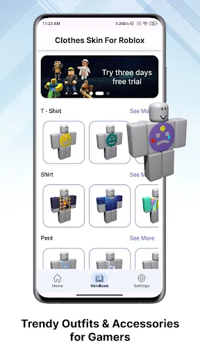 Скриншот 2 — Clothes Skin For Roblox