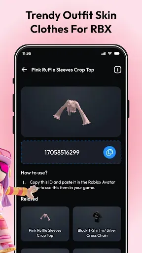 Скриншот 3 — Outfit ID Baddie Roblox Skins