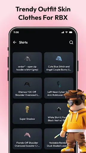 Скриншот 4 — Outfit ID Baddie Roblox Skins