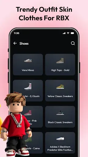 Скриншот 5 — Outfit ID Baddie Roblox Skins