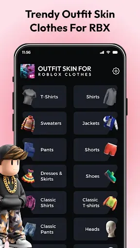 Скриншот 7 — Outfit ID Baddie Roblox Skins