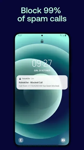 Скриншот 1 — Robokiller - Spam Call Blocker
