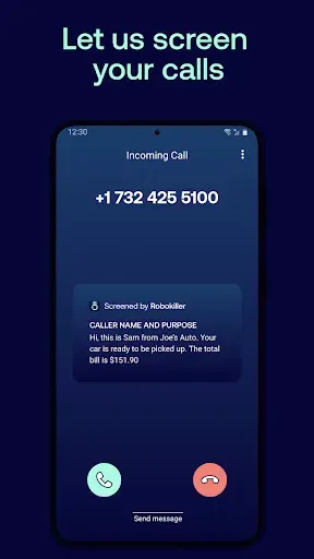 Скриншот 4 — Robokiller - Spam Call Blocker