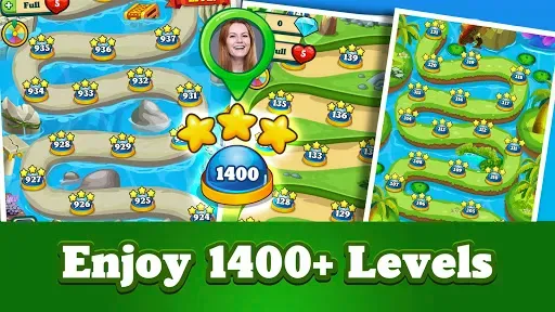Скриншот 8 — Gem & Jewel Blast Match 3 Game