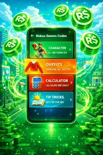 Скриншот 1 — Robux & Skins: Mods for Roblox