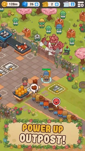 Скриншот 8 — Idle Outpost: Upgrade Games