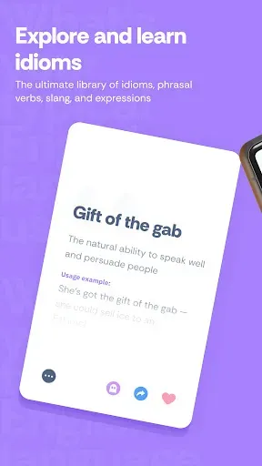 Скриншот 1 — Learn Idioms and Phrasal Verbs