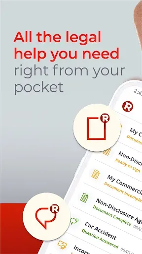 Скриншот 1 — Rocket Lawyer Legal & Law Help