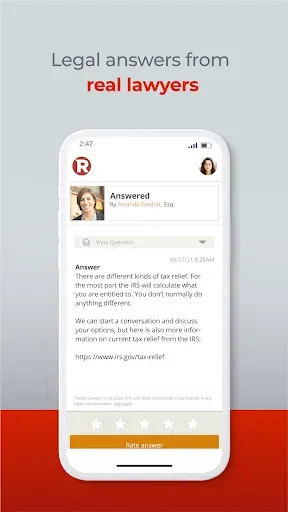 Скриншот 3 — Rocket Lawyer Legal & Law Help