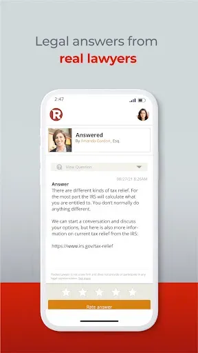 Скриншот 4 — Rocket Lawyer Legal & Law Help