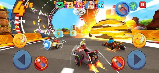 Скриншот 1 — Starlit Kart Racing