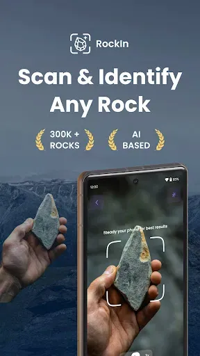 Скриншот 1 — RockIn Rock&Meteorite Identify