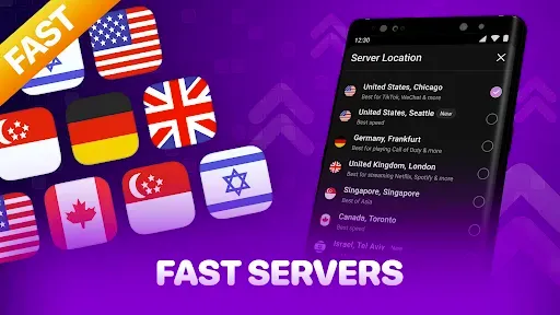 Скриншот 2 — Secure 360 VPN: быстрый ВПН