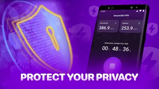 Скриншот 3 — Secure 360 VPN: быстрый ВПН