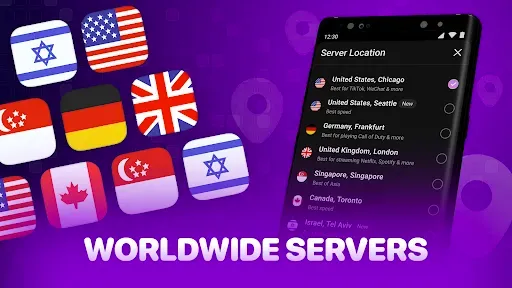 Скриншот 4 — Secure 360 VPN: быстрый ВПН