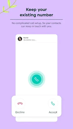 Скриншот 3 — Rogervoice Phone Call Captions