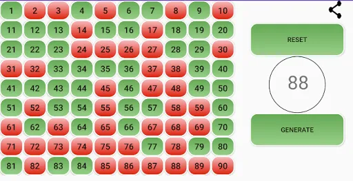 Скриншот 3 — HousieTambola Number Generator