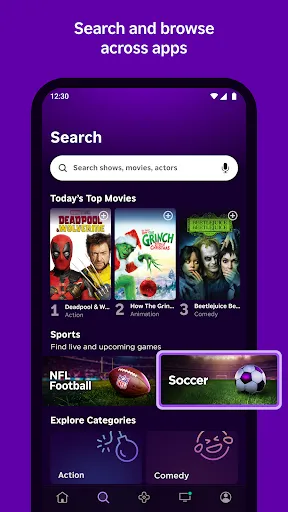 Скриншот 2 — The Roku App (Official)