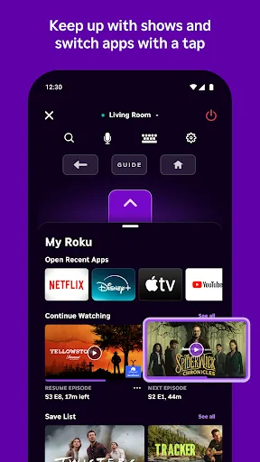Скриншот 4 — The Roku App (Official)