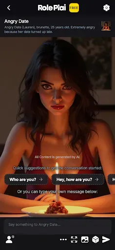 Скриншот 2 — RolePlai - Ai Character Chat