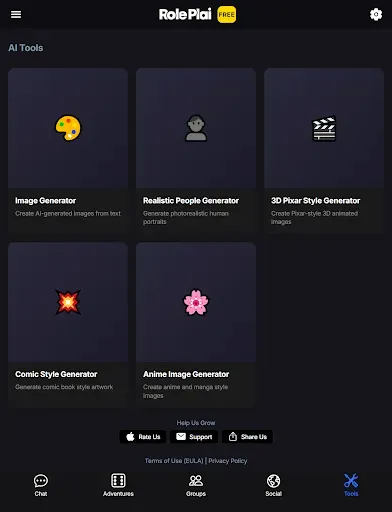 Скриншот 8 — RolePlai - Ai Character Chat