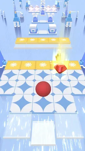 Скриншот 1 — RollerCraft: Rolling Dash