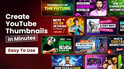 Скриншот 1 — Thumbnail Maker, Banner Maker