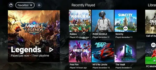 Скриншот 3 — The Arcade · Game Hub Launcher