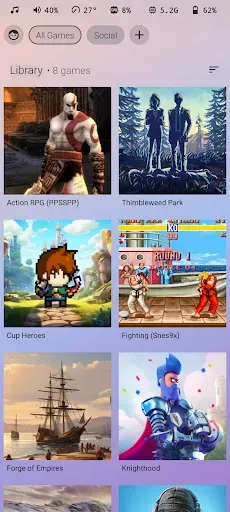 Скриншот 5 — The Arcade · Game Hub Launcher