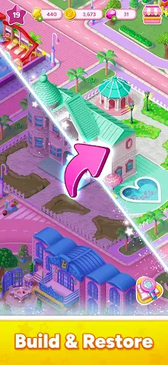 Скриншот 1 — Barbie™ Merge Mystery