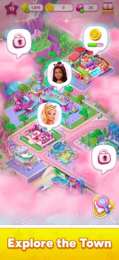 Скриншот 4 — Barbie™ Merge Mystery