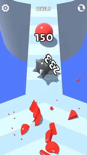 Скриншот 2 — Rolling Balls Swallowing