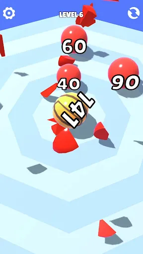 Скриншот 3 — Rolling Balls Swallowing
