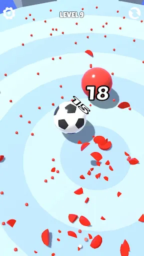 Скриншот 6 — Rolling Balls Swallowing