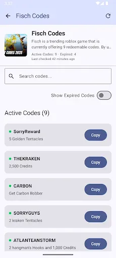 Скриншот 4 — Roblox Codes