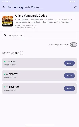 Скриншот 6 — Roblox Codes