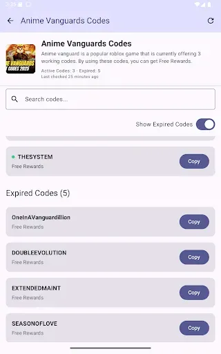 Скриншот 7 — Roblox Codes