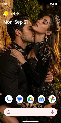 Скриншот 3 — Romantic & Love Wallpapers