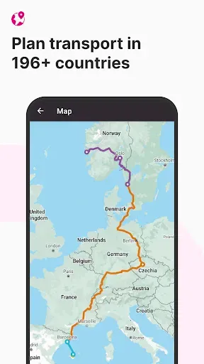 Скриншот 2 — Rome2Rio: Trip Planner