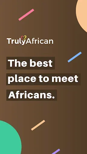 Скриншот 1 — TrulyAfrican - Dating App