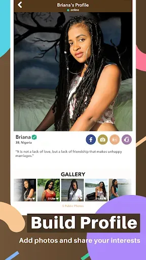 Скриншот 5 — TrulyAfrican - Dating App