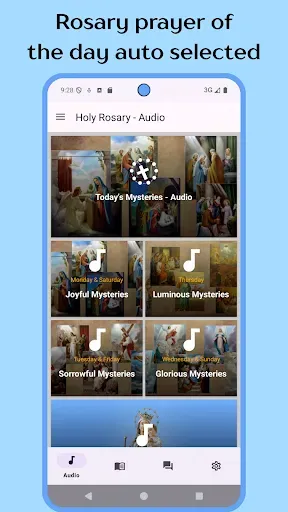 Скриншот 4 — Rosary Prayer Audio With Beads