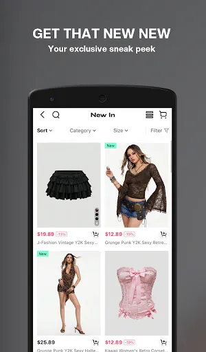 Скриншот 2 — ROMWE - Ultimate Cyber Mall