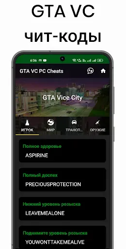 Скриншот 6 — Читы GTA