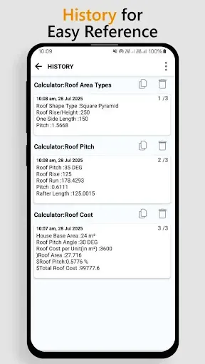 Скриншот 5 — Roofing Calculations Tool