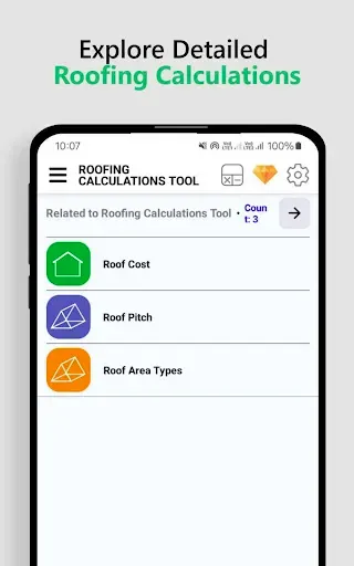 Скриншот 7 — Roofing Calculations Tool