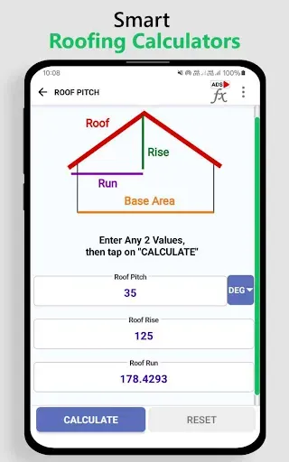 Скриншот 8 — Roofing Calculations Tool