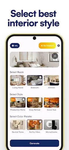 Скриншот 3 — Home Visualizer AI - Room AI